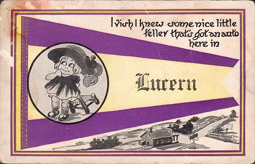 Lucern, Texas postcard