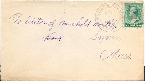 Thorp's Spring, TX 1888 postmark