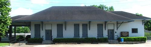  Restored 1905 St. Louis, Brownsville & Mexico Depot, Bay City Texas