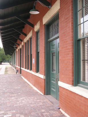 Lampasas TX - Santa Fe Railroad Depot