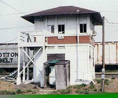 Railroad Interlocking Tower 115, Eagle Lake , Texas