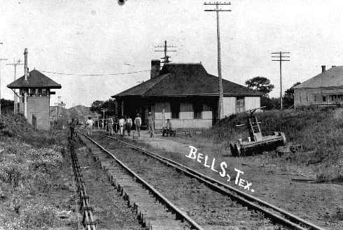 Railroad Interlocking Tower 20, Bells Texas 1902