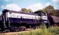 The A&NRRR locomotive, Lufkin Texas