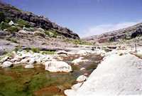 Pecos River bedrock and rock shelters