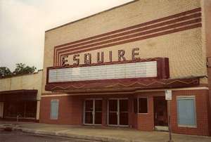 The Esquire Theater in Carthage, Texas
