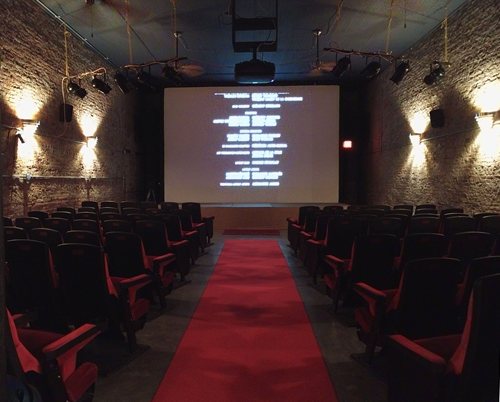 Flatonia TX - Lyric Theater  interior