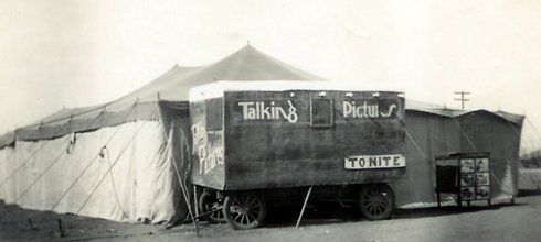 Leakey Texas Canyon Theatre Shultz Projection Wagon