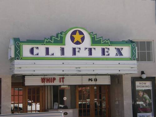 Clifton TX - Cliftex Theater Neon