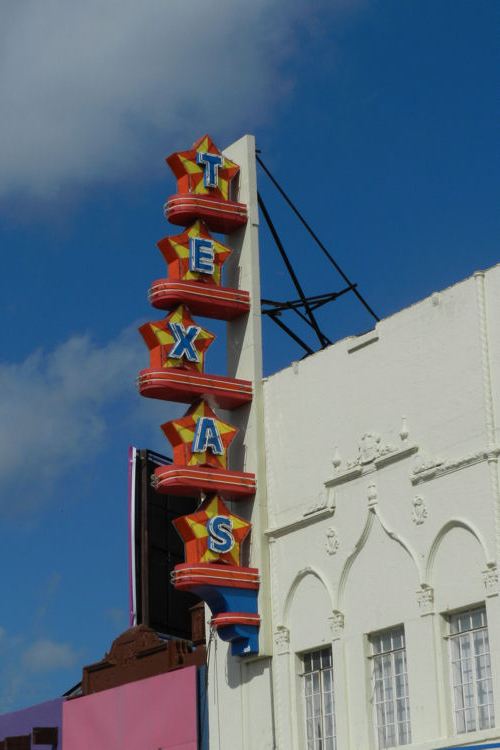 Dallas TX - Texas Theater Neon