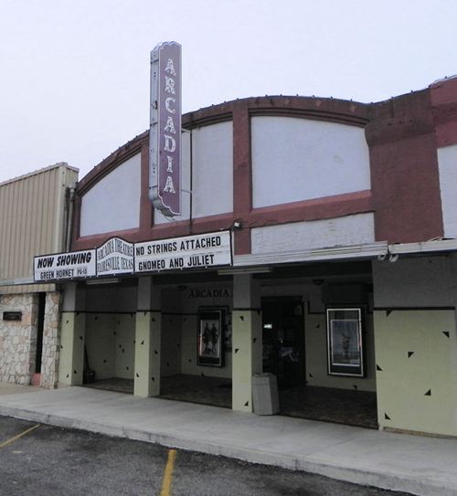 Floresville TX - Arcadia Theatre Neon Sign 