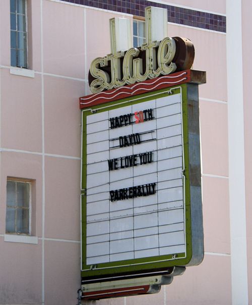 Gainesville TX State Theater Neon