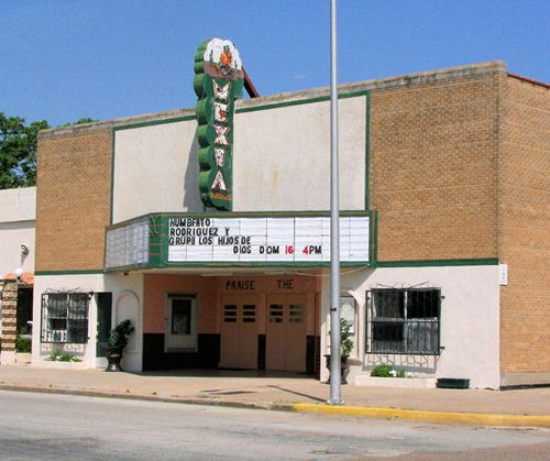 Mexia Tx - Mexia Theater Neon 