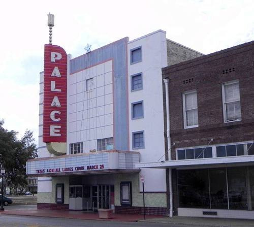 Seguin TX - Palace Theatre Neon Sign 