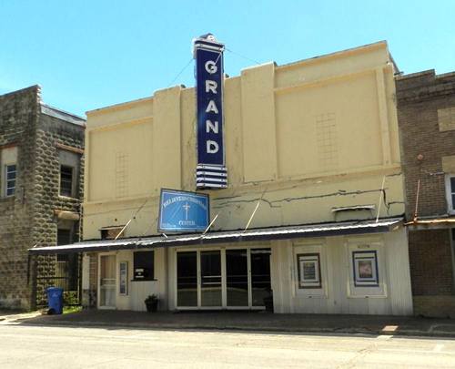 Yoakum TX - Grand Theatre Neon Sign 