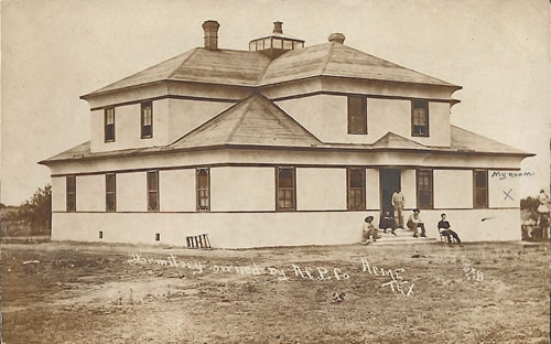 Acme TX 1910 Cement Plaster Plant Dormitory photo