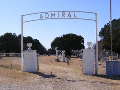 Admiral Cemetery, Texas