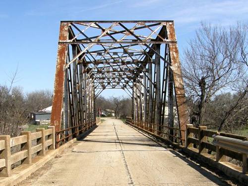 Trusses On A Bridge