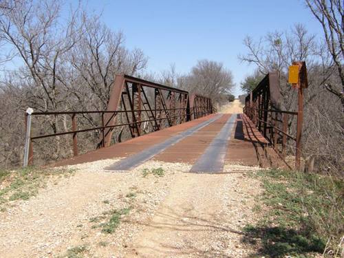 TX - Coleman County  1936 Pony Bridge on CR140 near Camp Colorado.