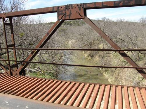 TX - Coleman County  1936 Pony Bridge on CR140 near Camp Colorado.