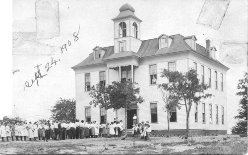 Carbon, Texas - Carbon  School 1908 photo