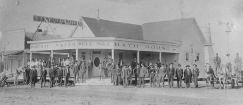 Bath House in Carbon, Texas