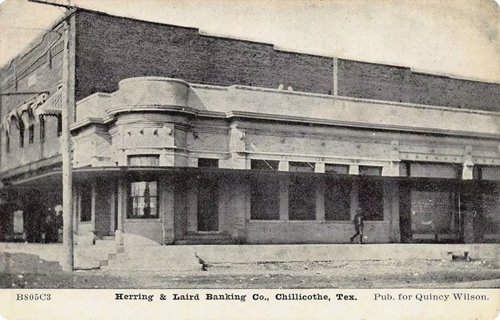 Chillicothe TX Herring &amp; Laird Banking Co.,