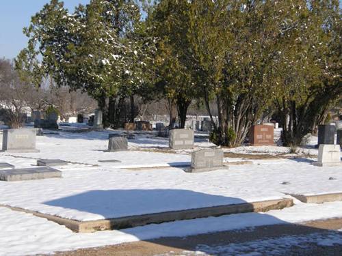 Tom Green County Texas - Christoval Cemetery