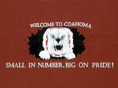 Coahoma Tx Welcome Sign