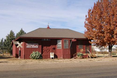 1908 Santa Fe Depot Museum, Crowell Texas