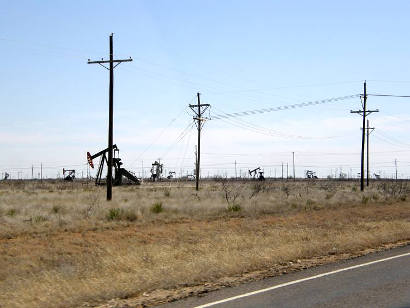 Yoakum County - Denver City Tx,  Pump Jacks