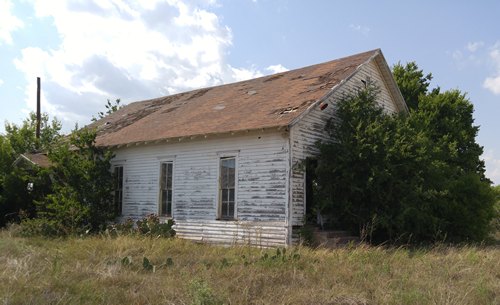 Coleman County, Echo TX  closed church
