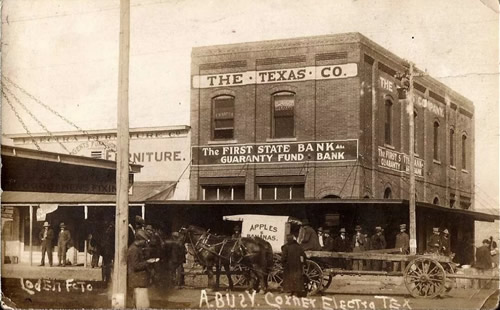 Electra TX First State Bank 1919 