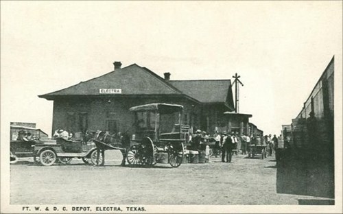Electra Texas - Ft. W. &amp; D. C. Depot 