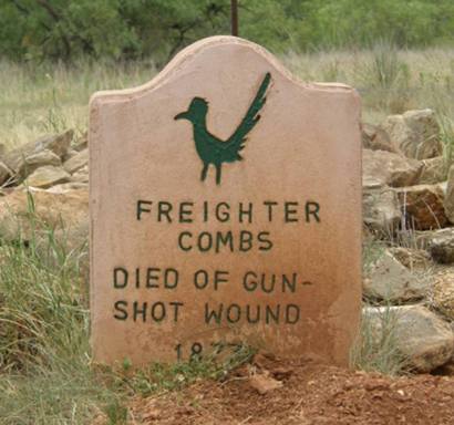 Espuela Tx Cemetery Freighter Combs Headstone