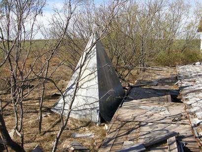 Foard City Tx Collapsed Church