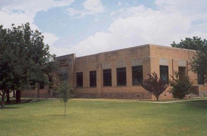 1939 Borden County Courthouse today, Gail, Texas