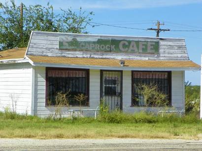 Gail TX - Closed cafe