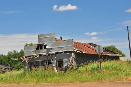 Gilliland  TX -  old store ruins