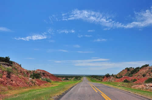 Ranch Road 25 South of Gilland TX