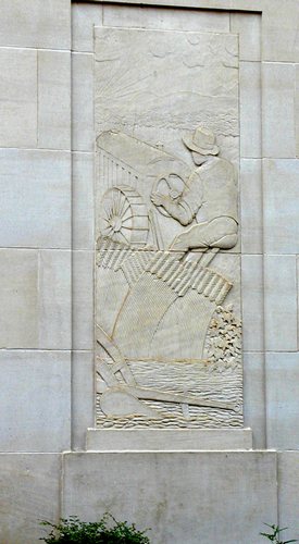 Young County courthouse relief, Graham TX