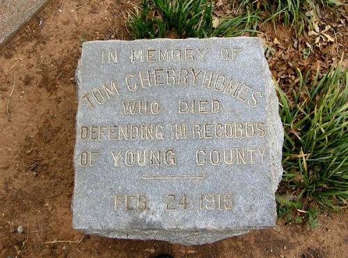 Graham Tx - Tom Cherryhomes Marker