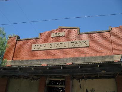 1921 Jean State Bank, Jean Texas