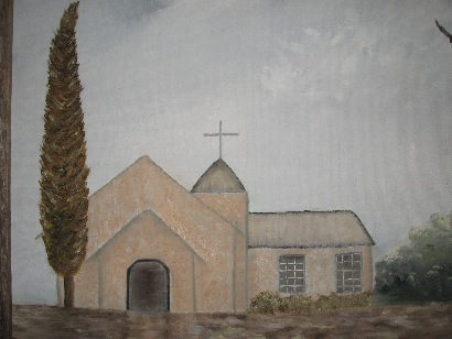 Jud TX - Baptist Church painting