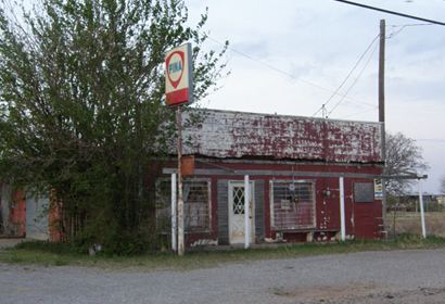 Kamay TX - Close FINA gas station