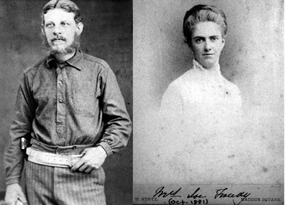 Mr. and Mrs. Joseph Tweedy, Knickerbocker, Texas