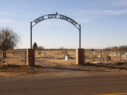 Knox City Cemetery, Knox City TX