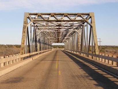 Knox County TX 1939 Thru Truss Bridge
