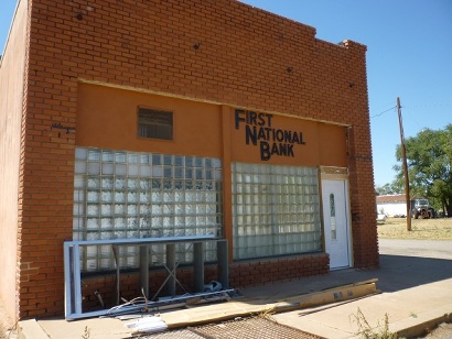 Lakeview TX Old  bank building