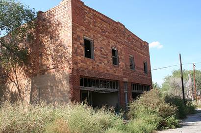 Lakeview Texas closed brick building