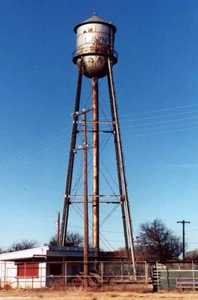 Lawn Texas water tower